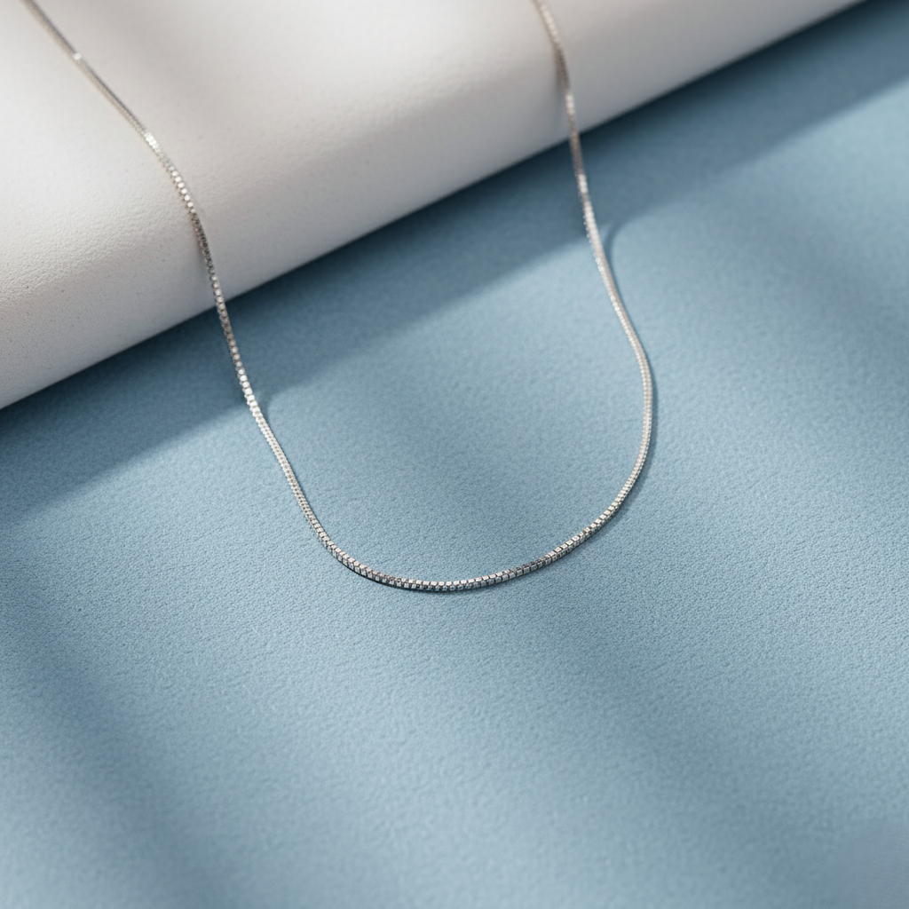 silversheen thread chain in sterling silver