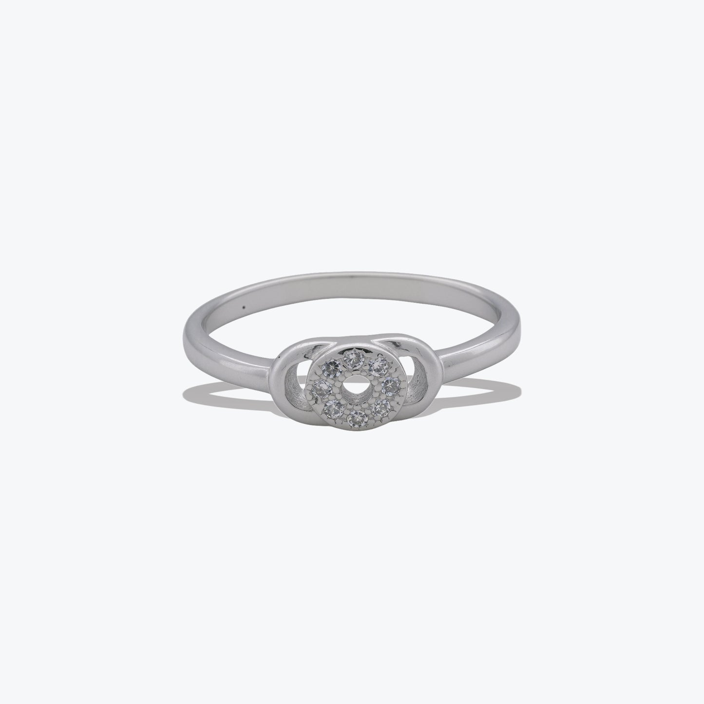 interlocking circle ring – a sterling silver symbol of love