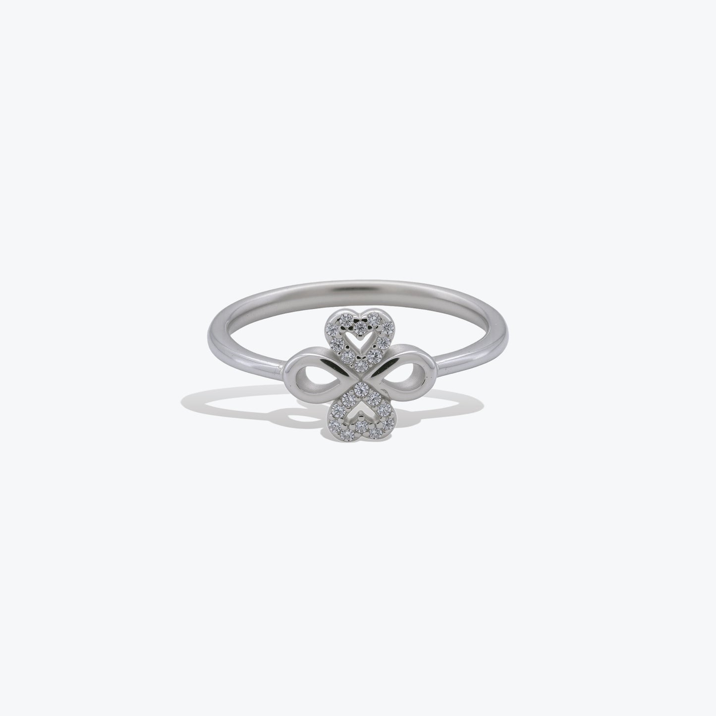 infinity heart ring – a sterling silver symbol of forever