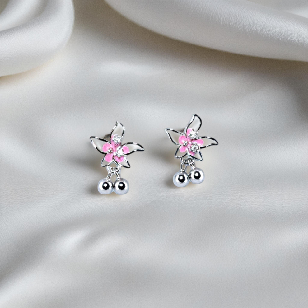 coastbeam charm earring in sterling silver