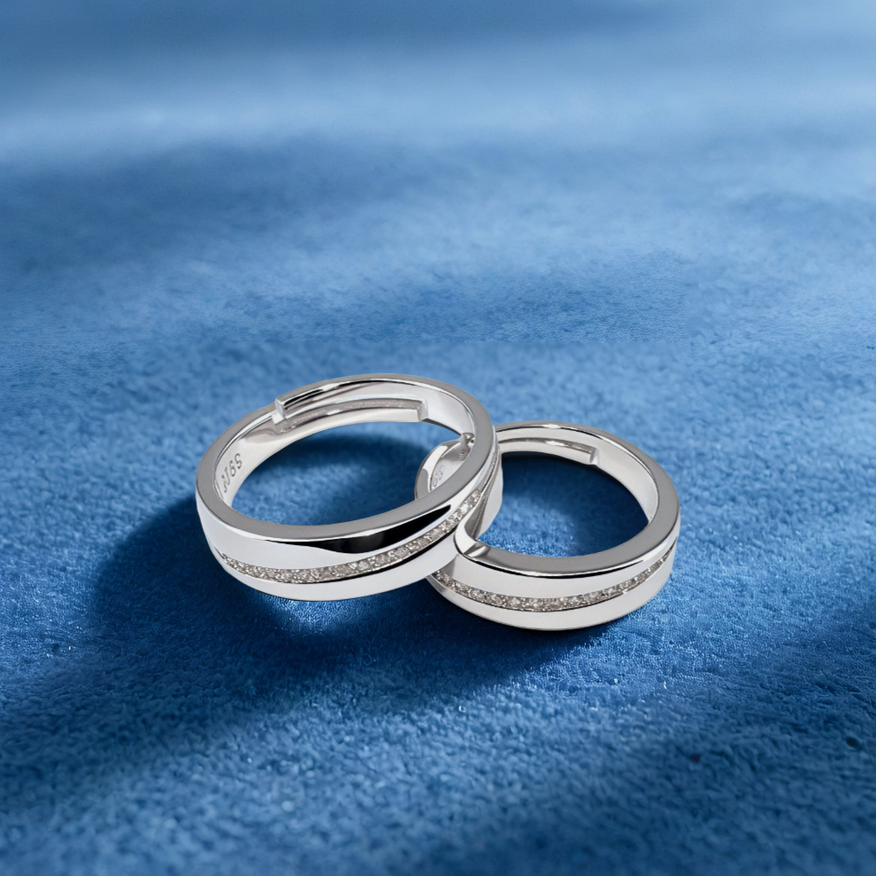 solvyn & serenelle rings – sterling silver harmony