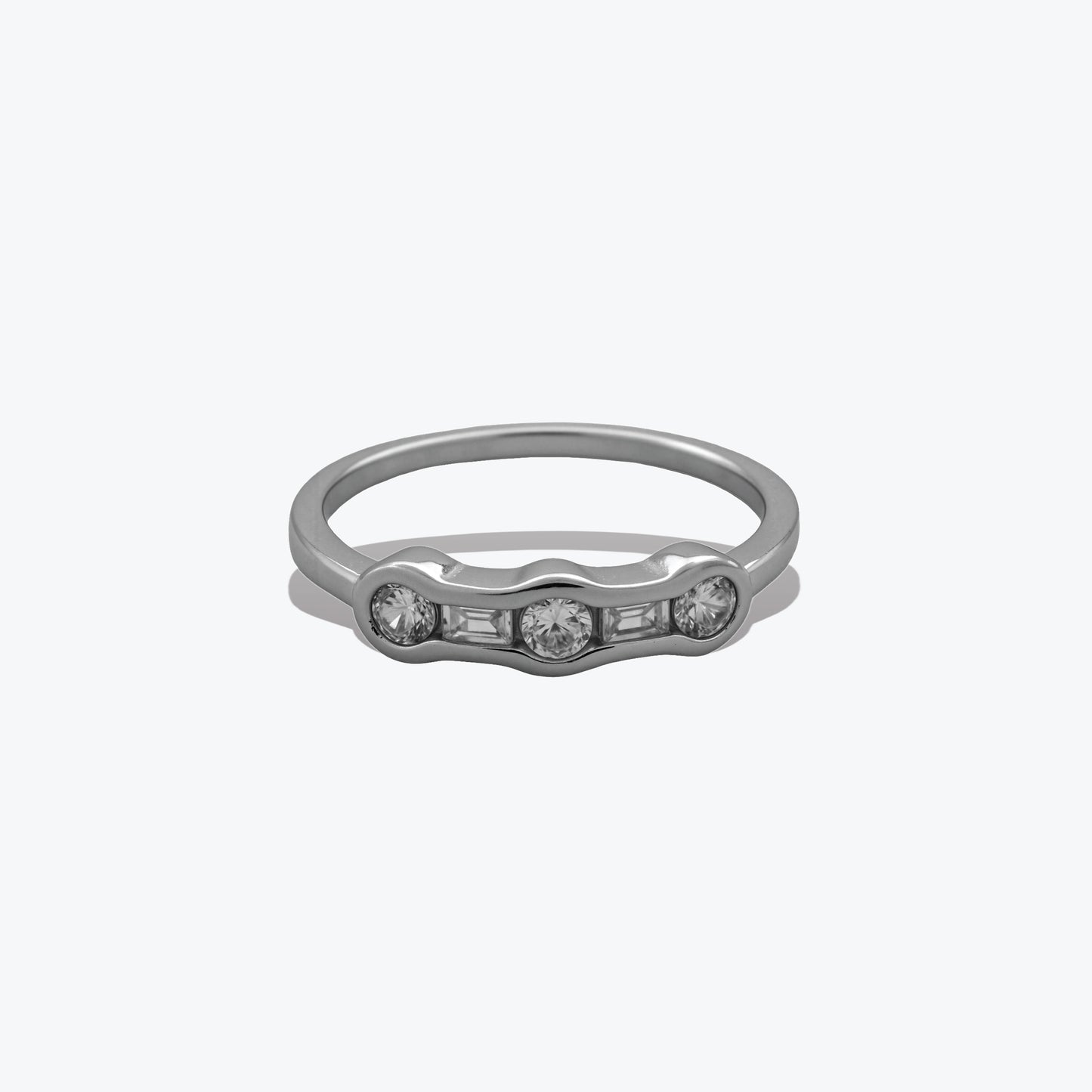 timeless grace ring - sterling silver