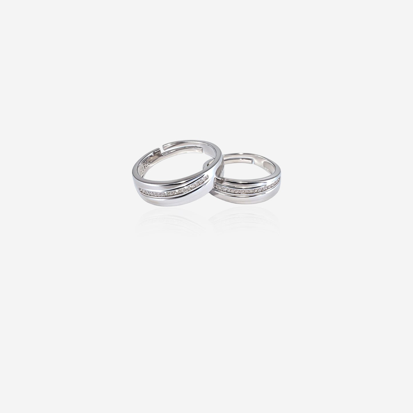 solvyn & serenelle rings – sterling silver harmony