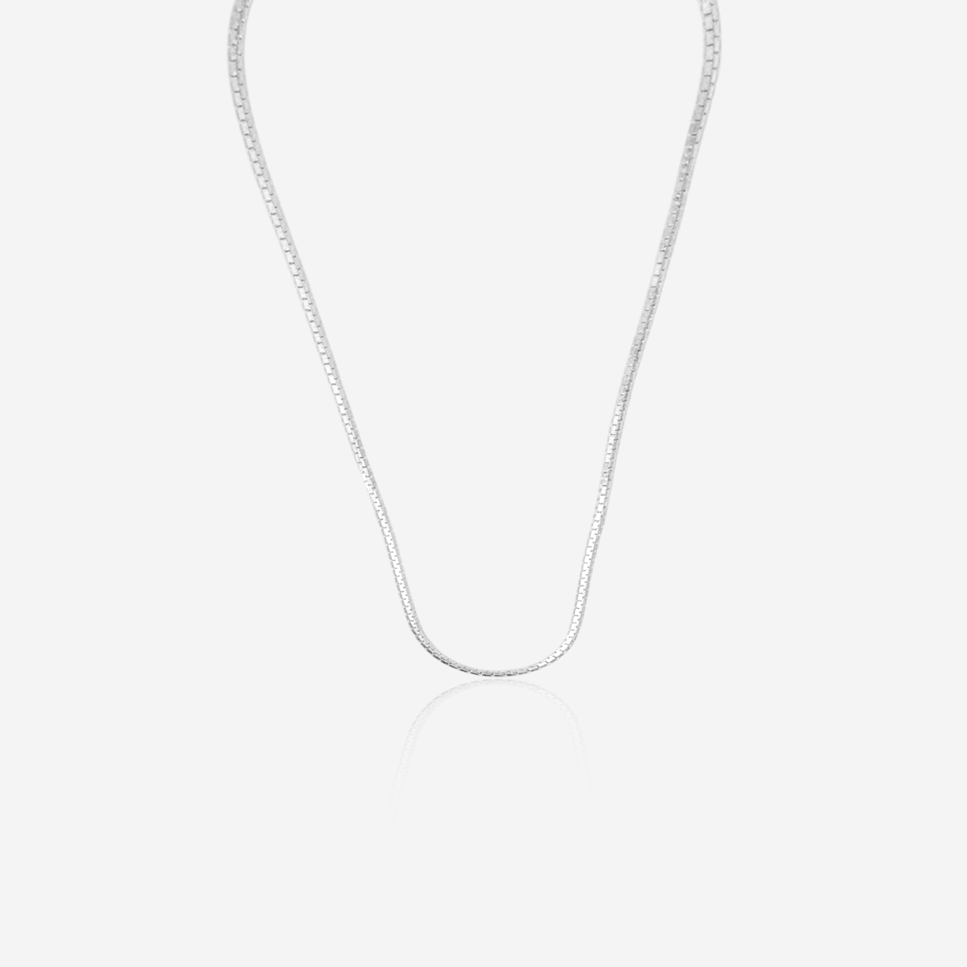 Flowmirror Trace Chain in Sterling silver