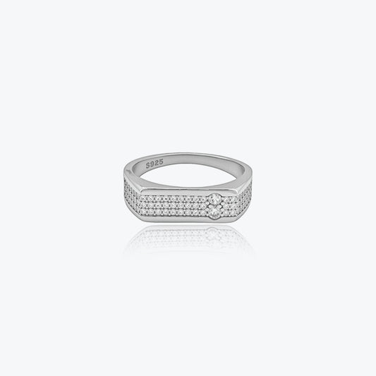 Sterling silver Majestic Crest Men’s Ring