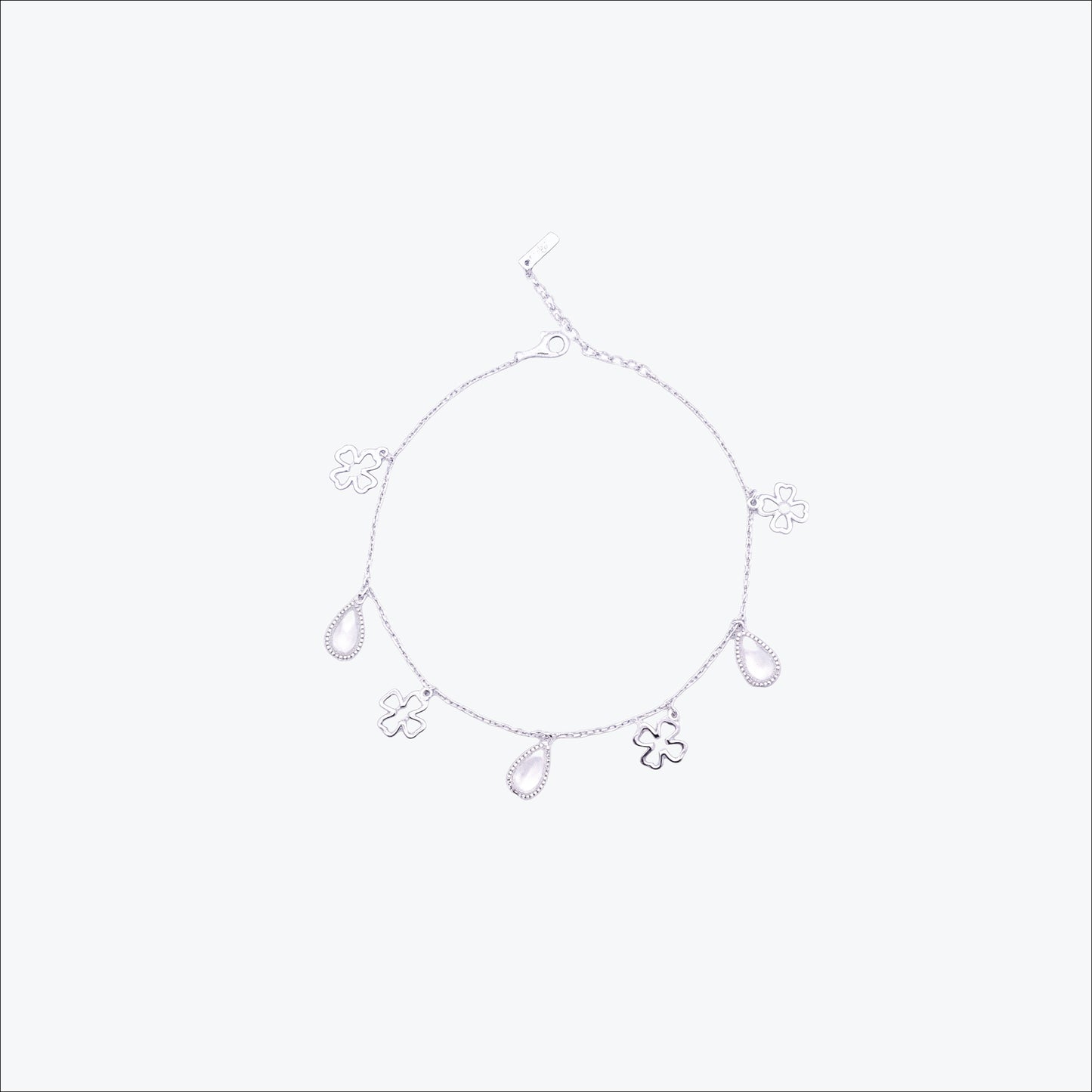 charmline bracelet – sterling silver