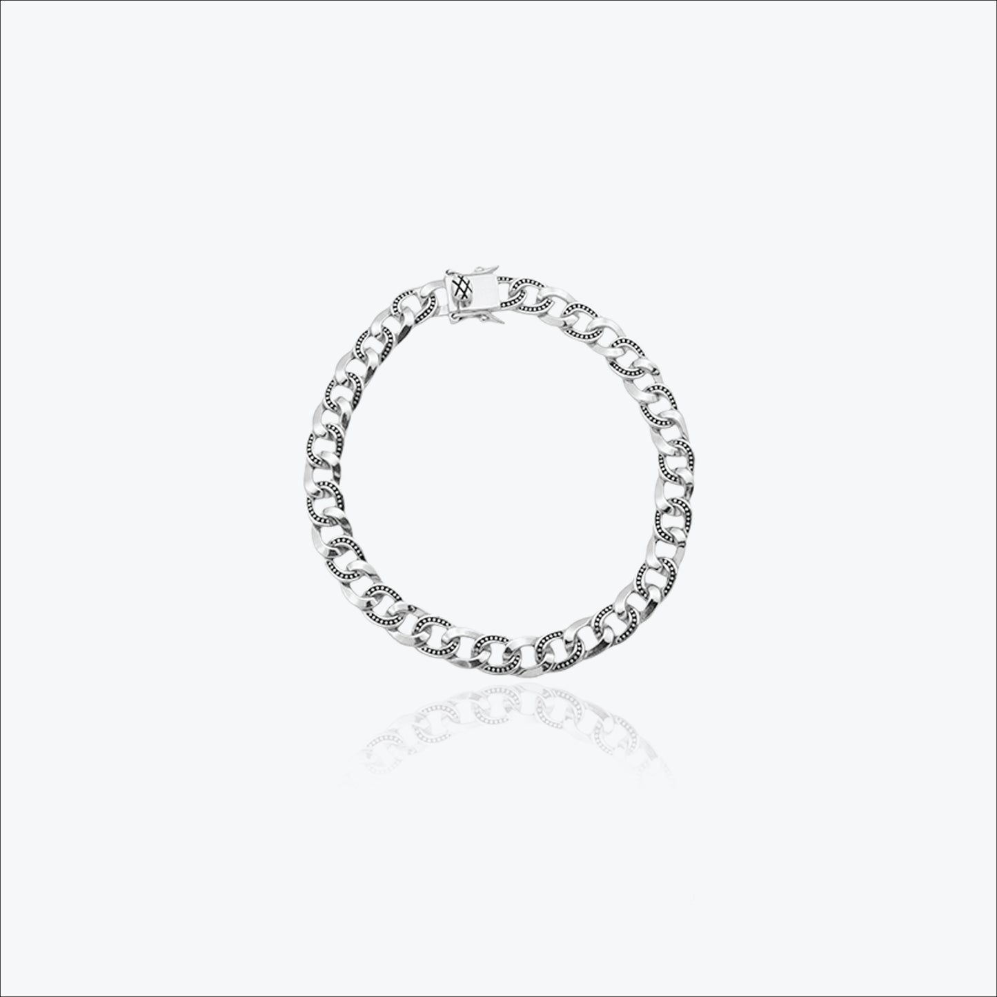 boldline chain bracelet – sterling silver bracelet