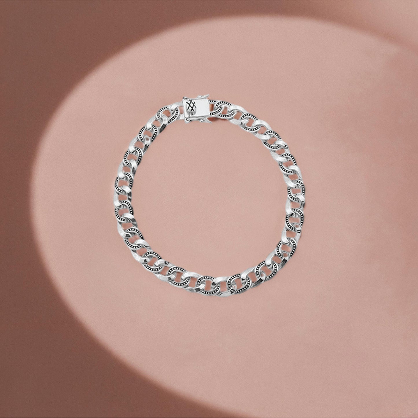 boldline chain bracelet – sterling silver bracelet