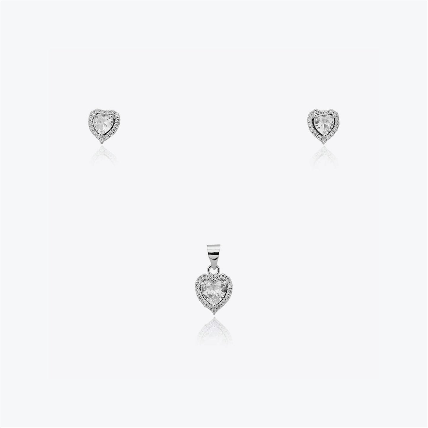 flora gleam pendant – sterling silver with soft shine