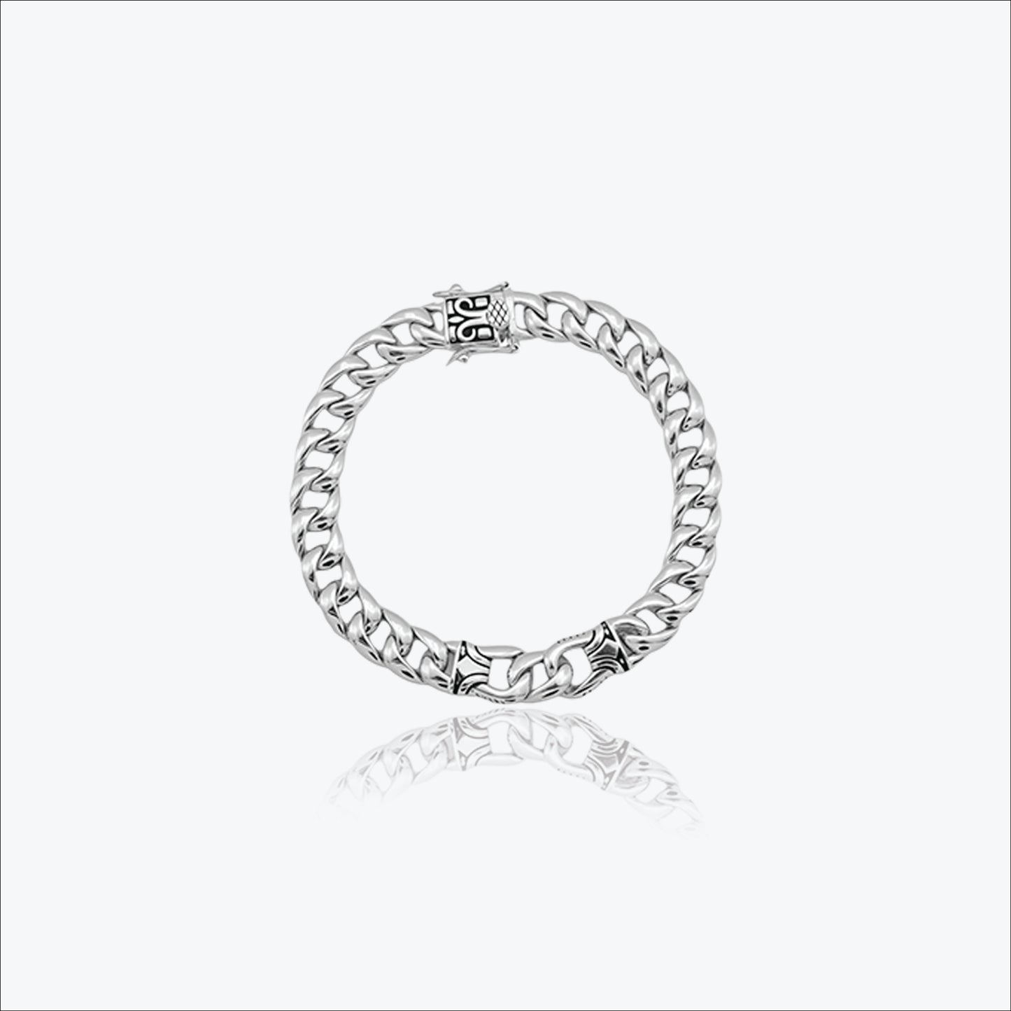 steelflow chain – sterling silver