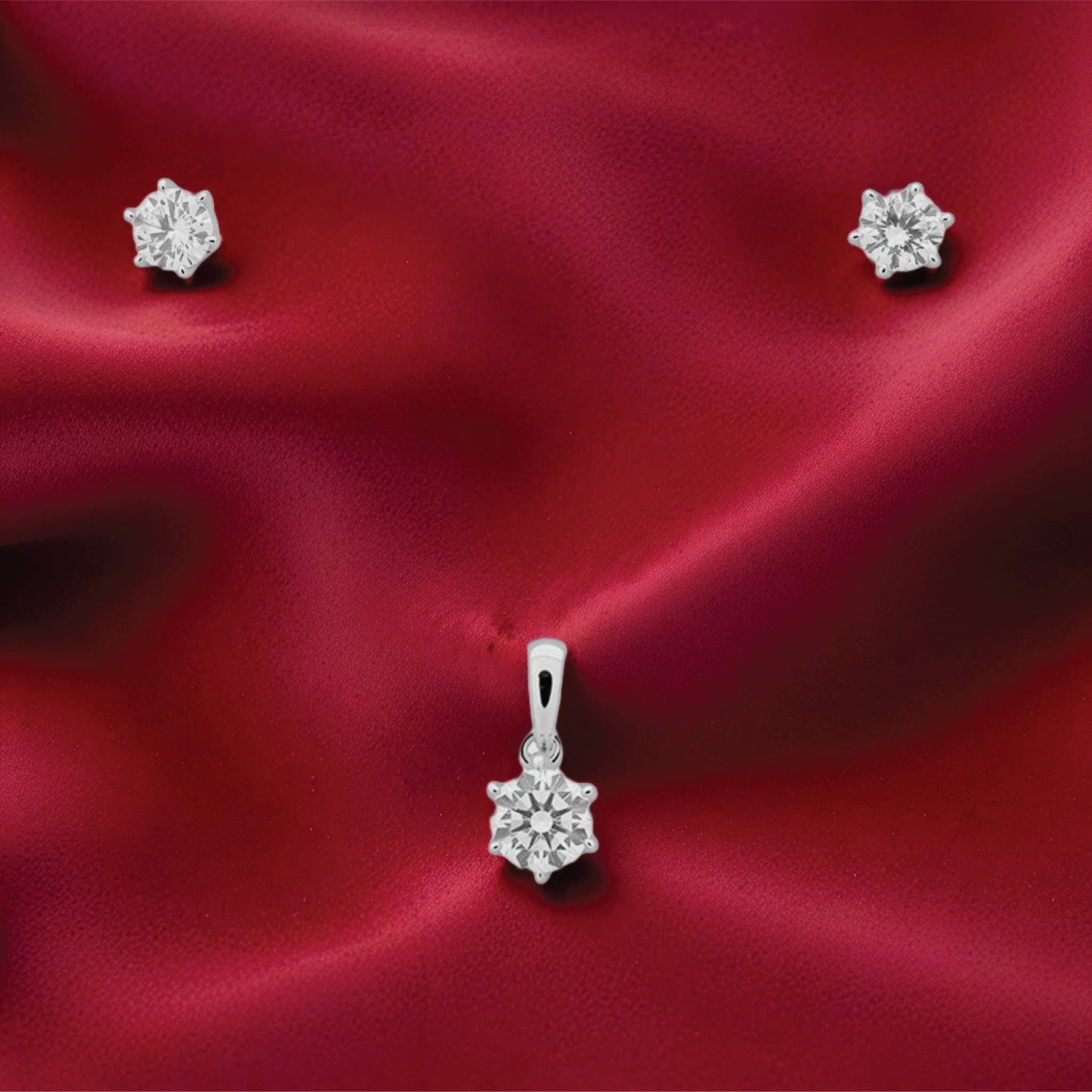 eira marquise pendant – sterling silver with subtle glow