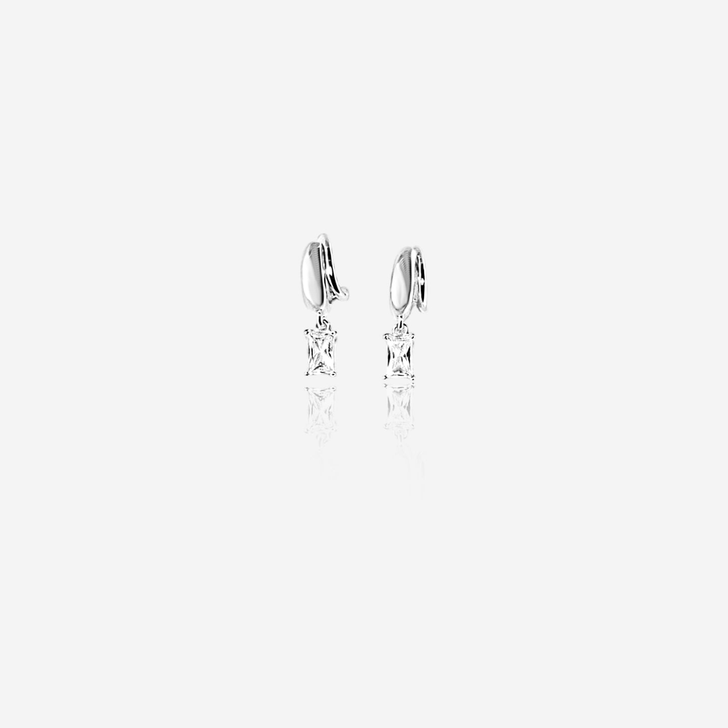 arcgleam beam earring– sterling silver