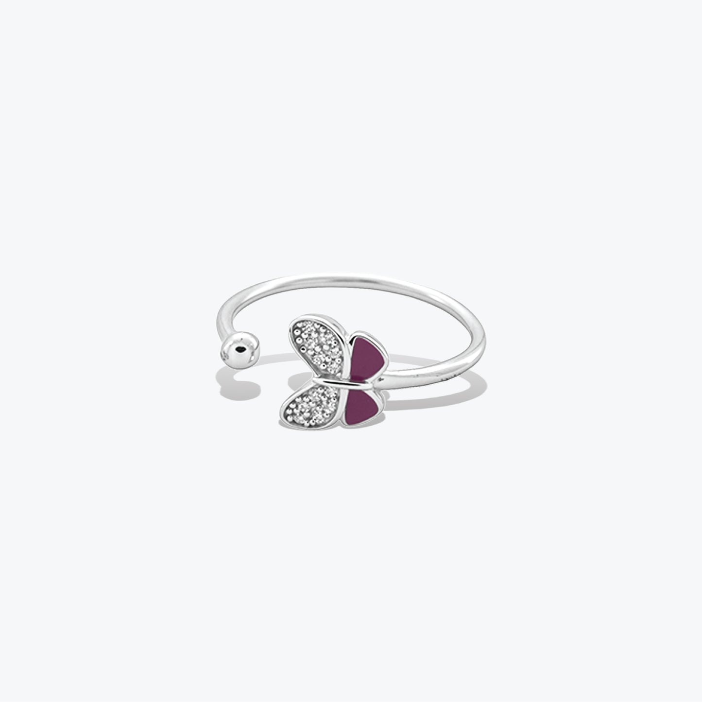 papillon dream ring- sterling silver