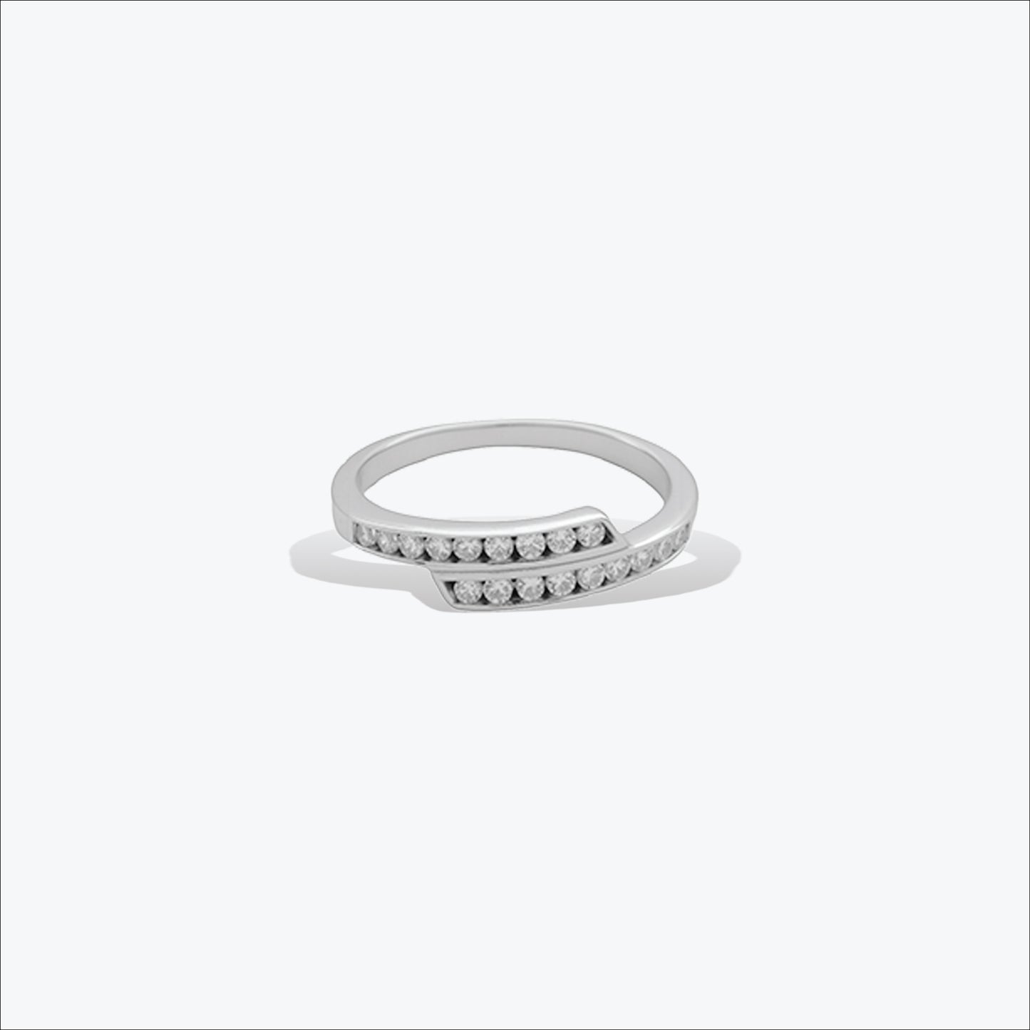 eira forma ring – sterling silver