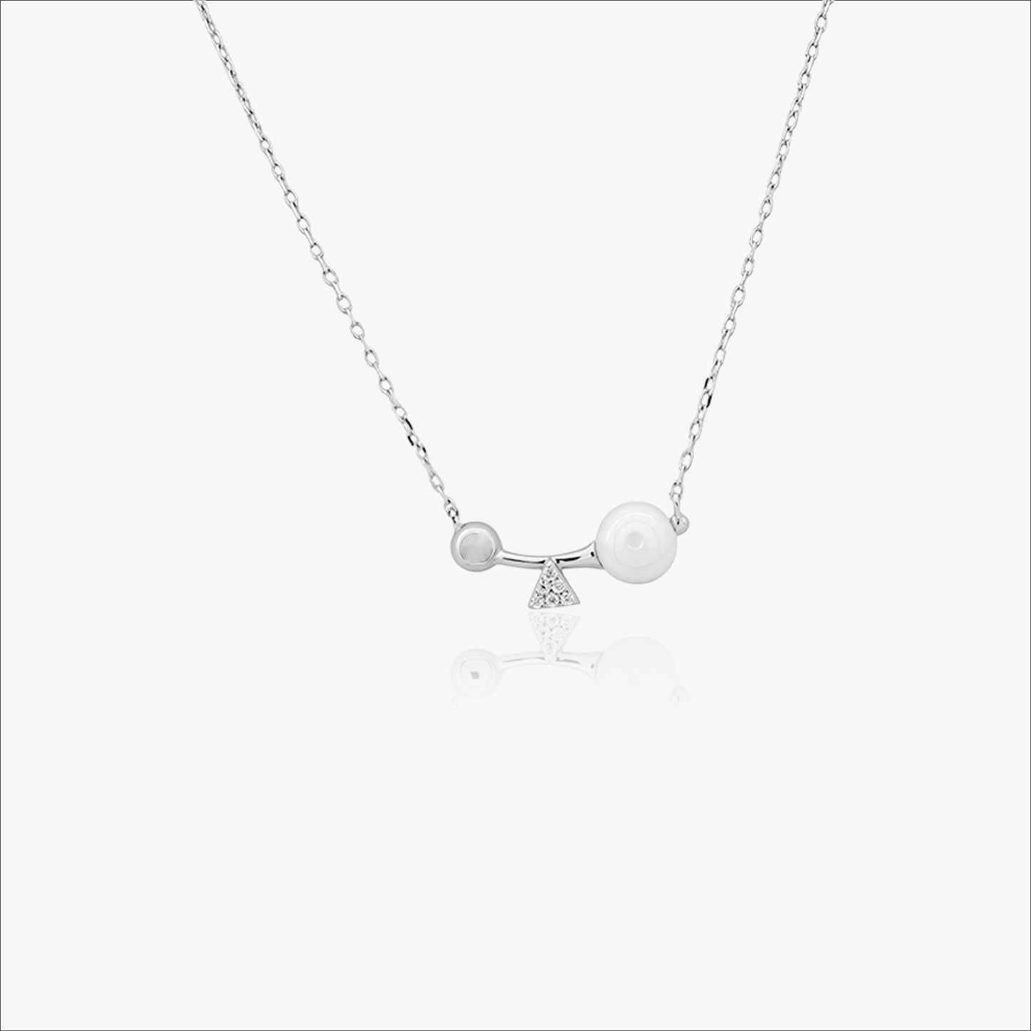 cetara pendant – sterling silver in oceanic grace