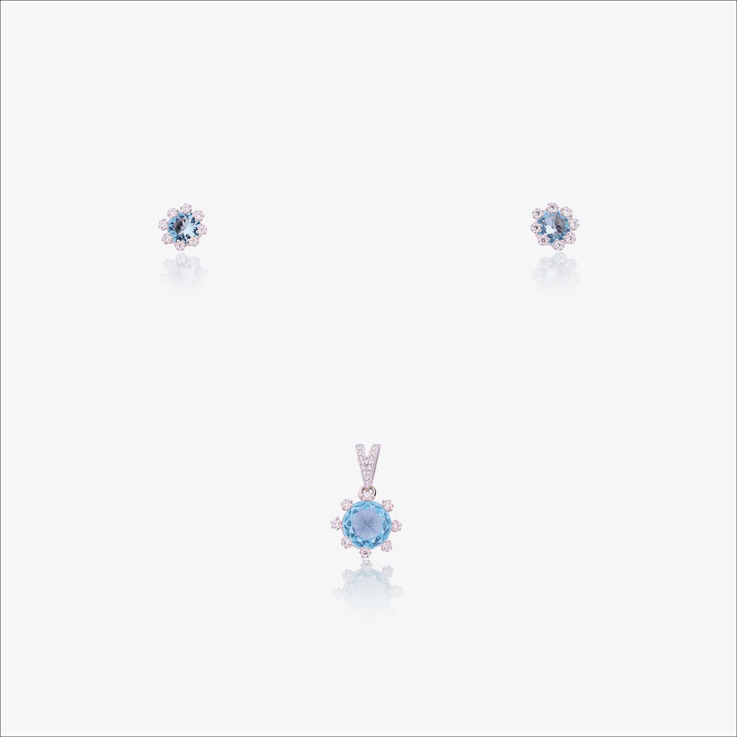 seren twin ring – sterling silver with marquise harmony