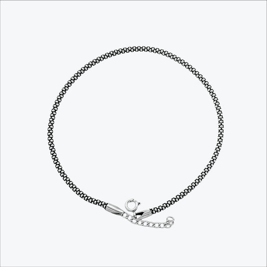 Charmelle Anklet – Sterling Silver