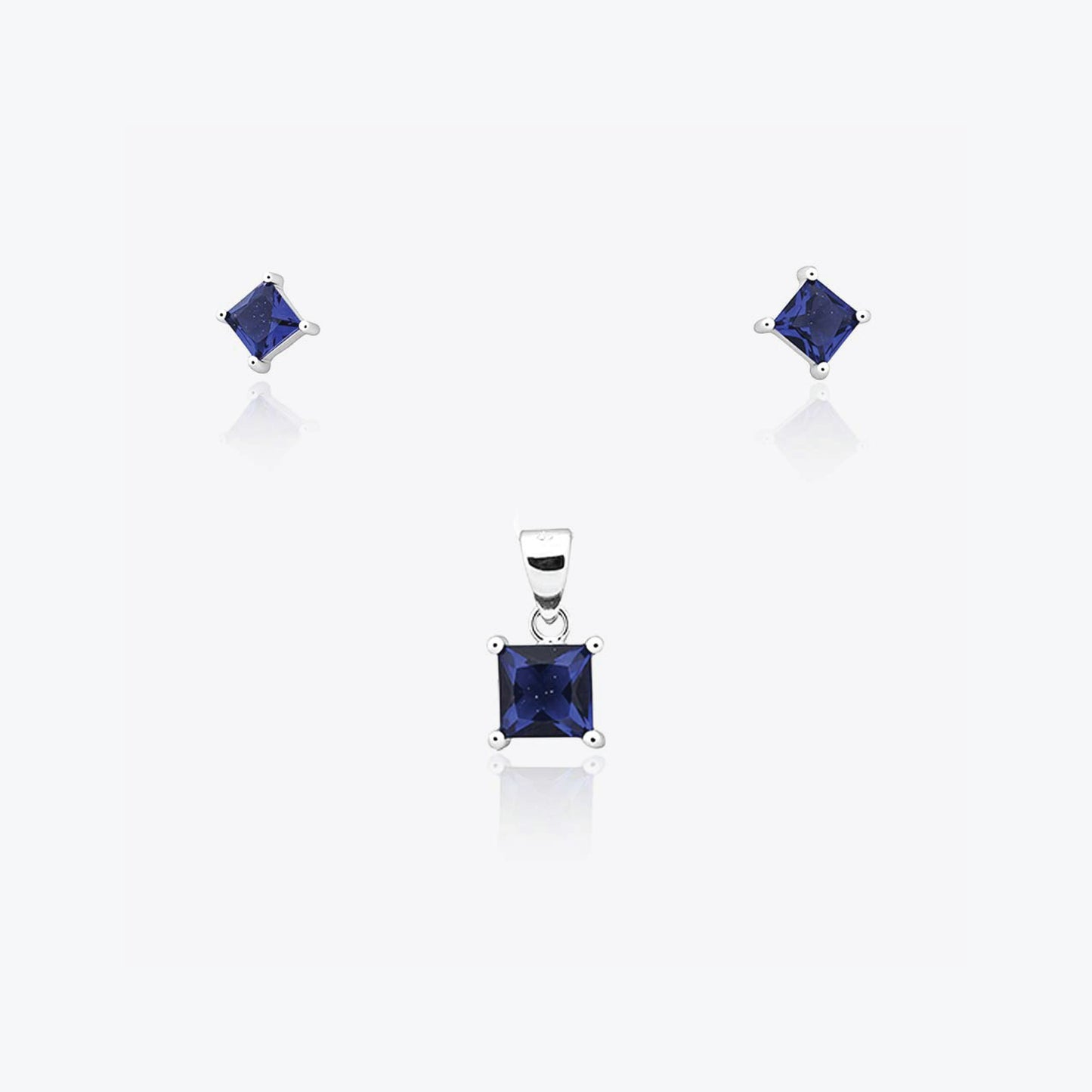 blueview pendant – sterling silver in sleek brilliance