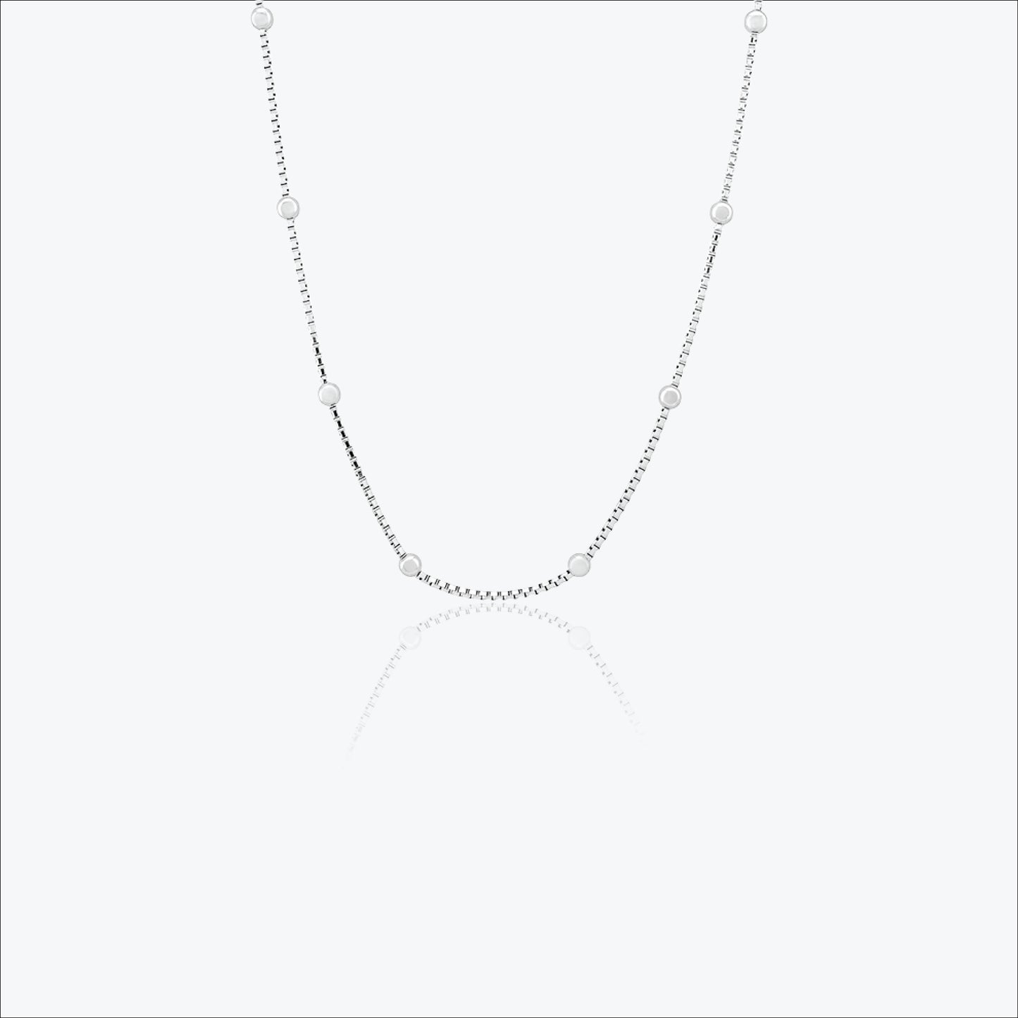 silvique chain – sterling silver in refined rhythm