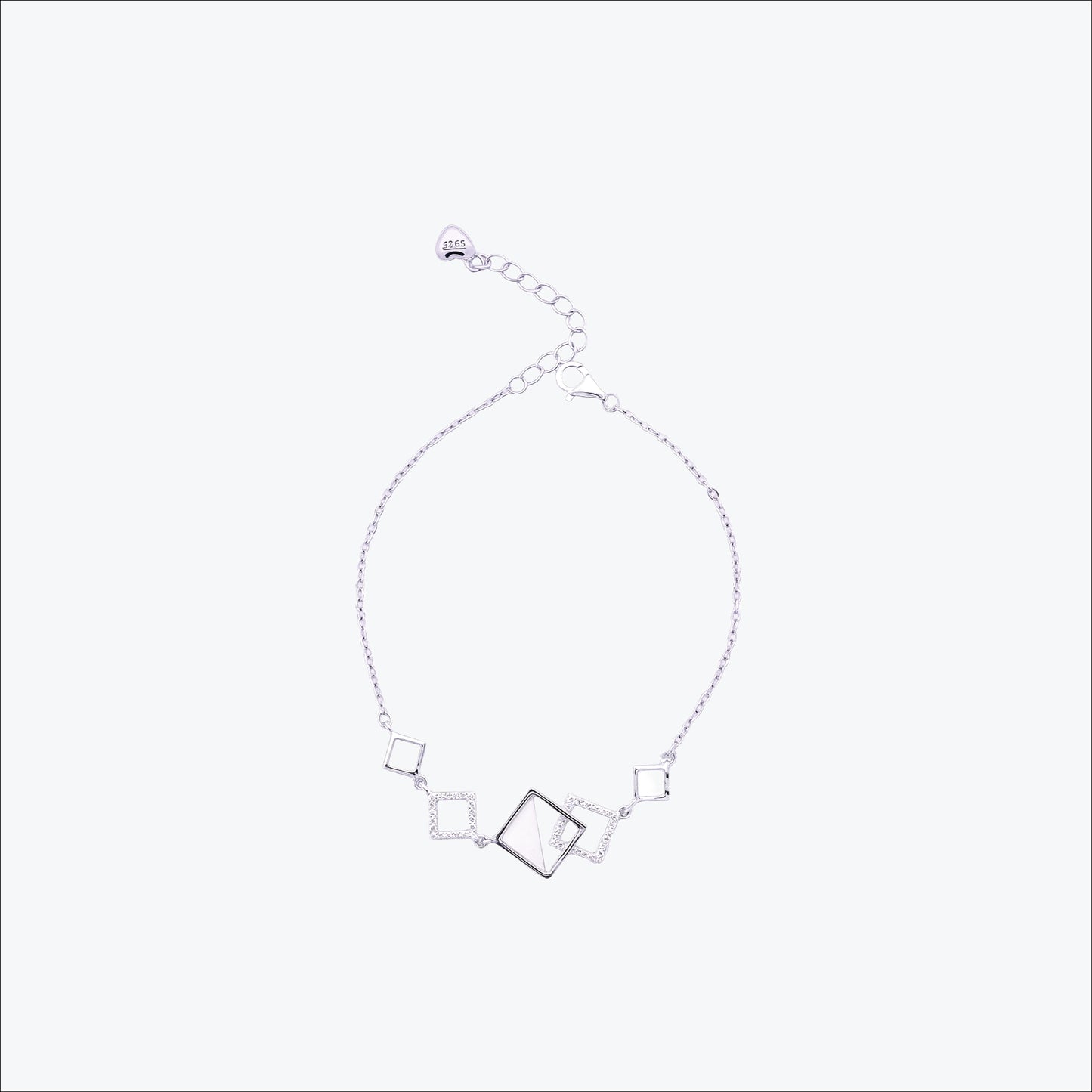 glowline bracelet – sterling silver