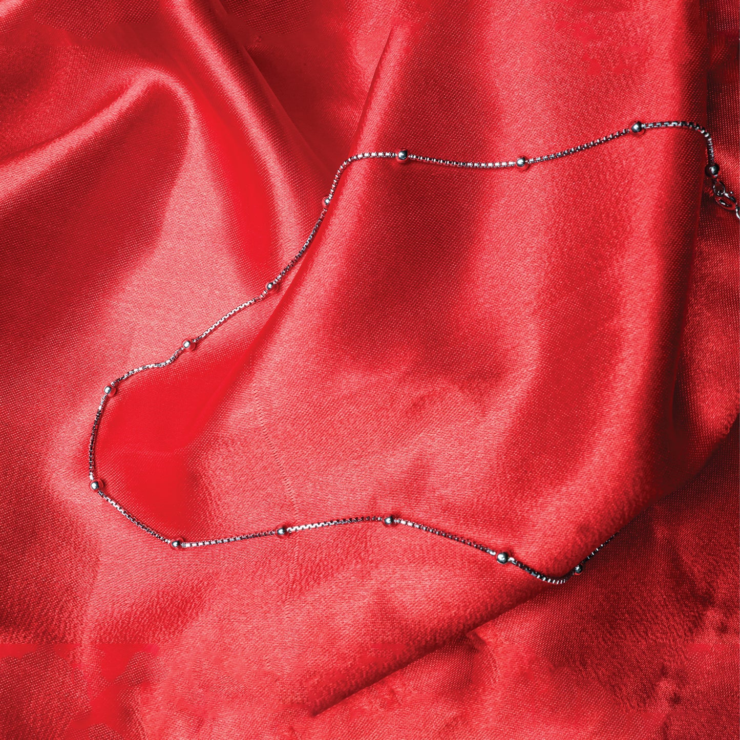 silvique chain – sterling silver in refined rhythm