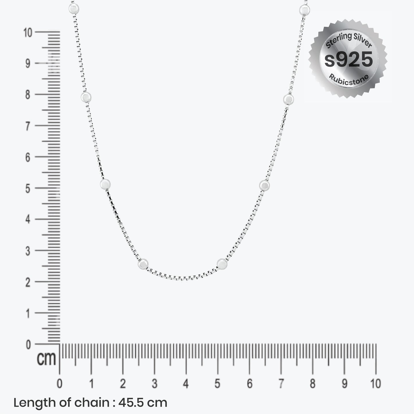 silvique chain – sterling silver in refined rhythm