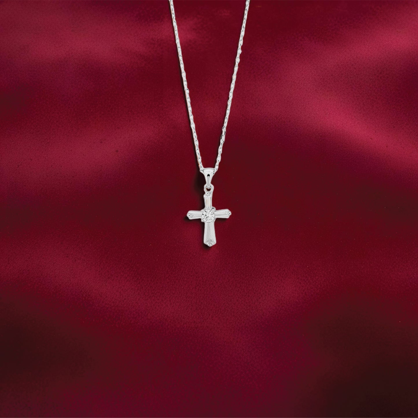 sanctelle pendant– sterling silver in graceful faith