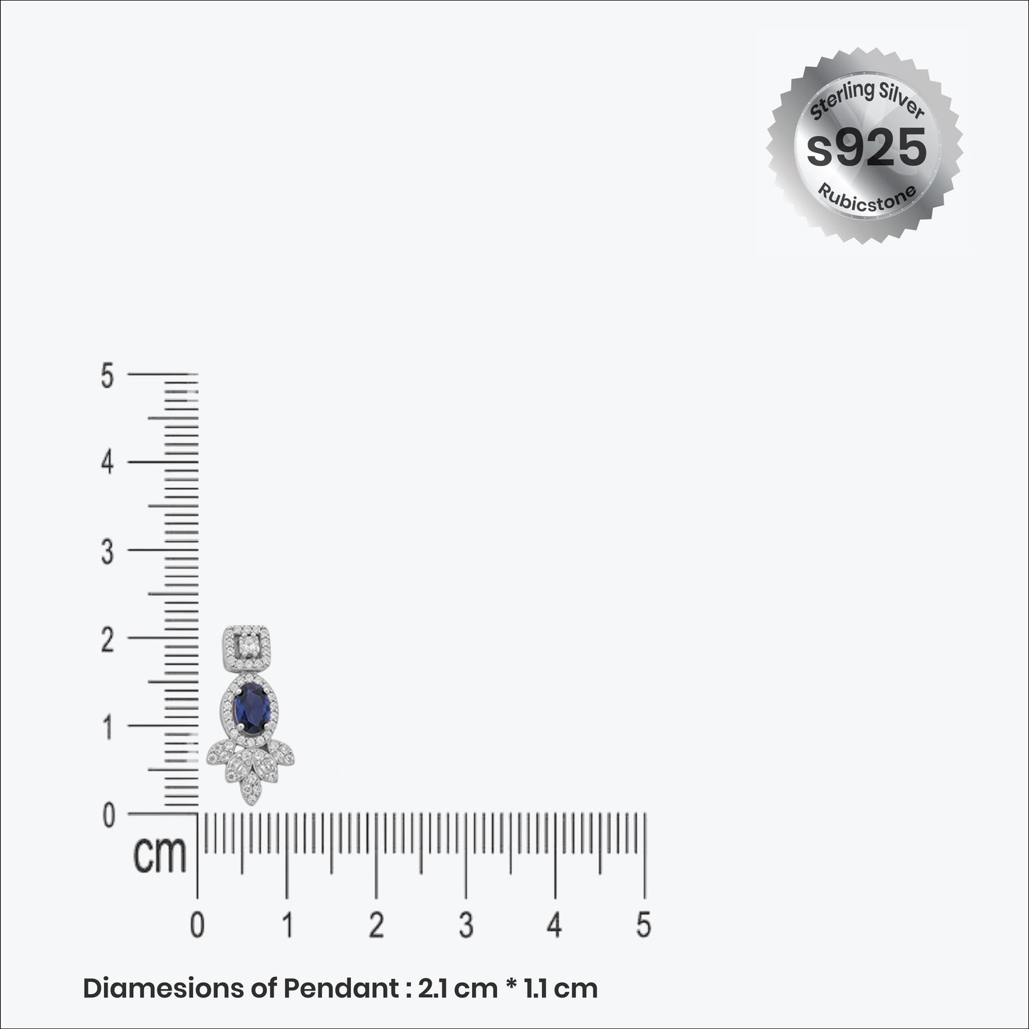 azurelight set – sterling silver