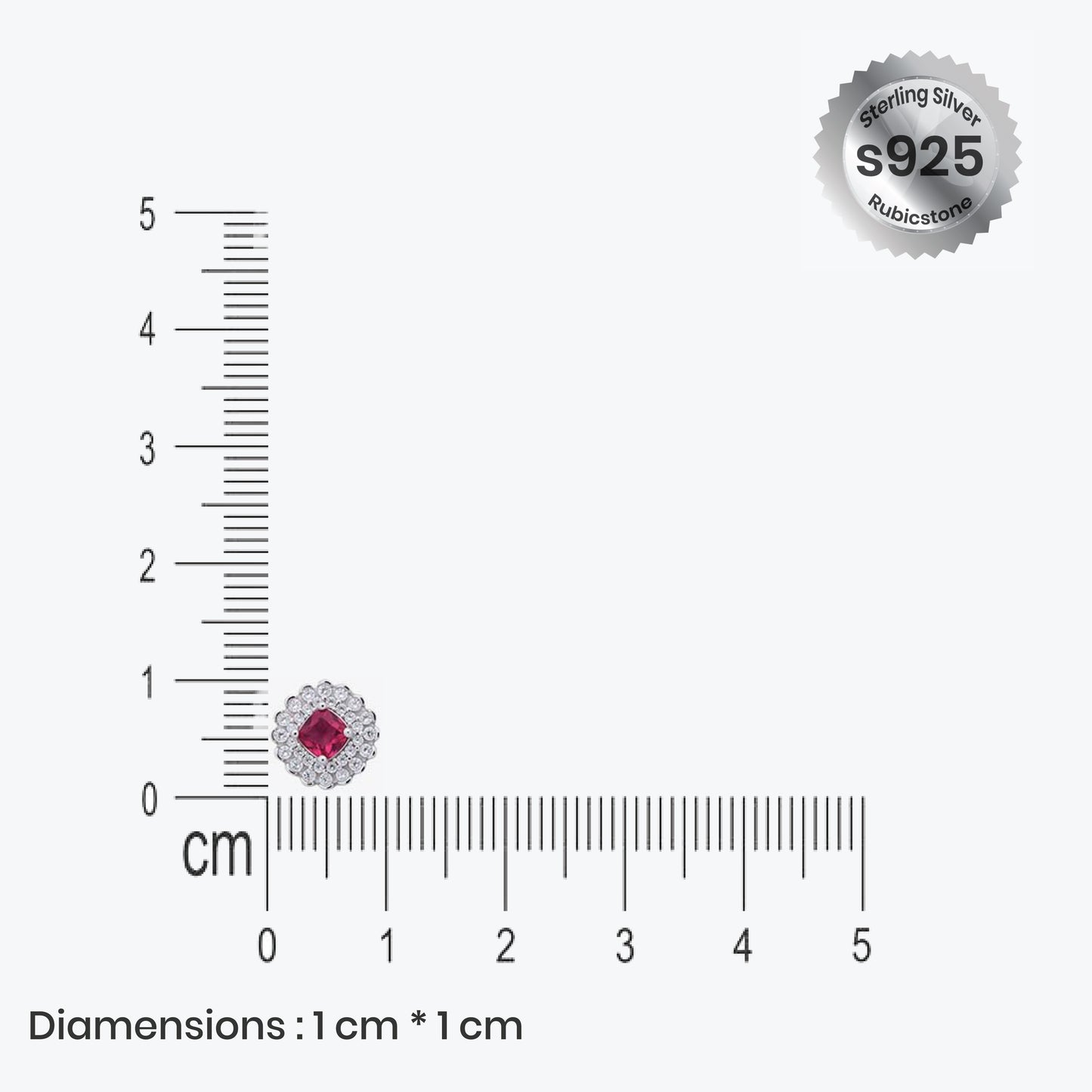 aira pendant – sterling silver in teardrop bloom