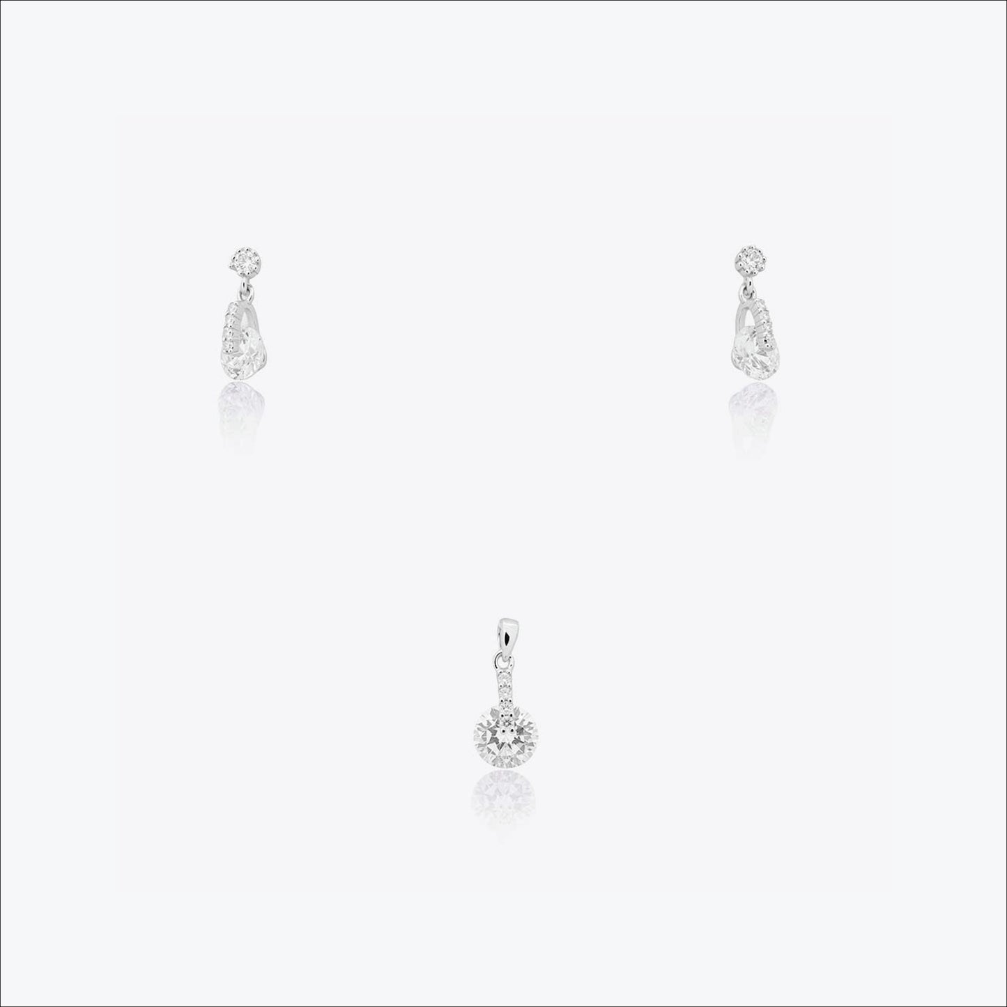 maris curve set – sterling silver in sculpted elegance