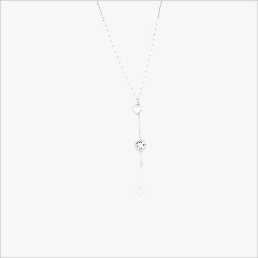 Timelove Pendant – Sterling Silver in Romantic Symbolism