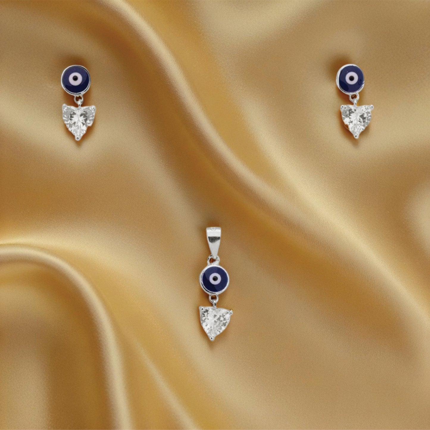 lyra curve pendant – sterling silver in elegant motion