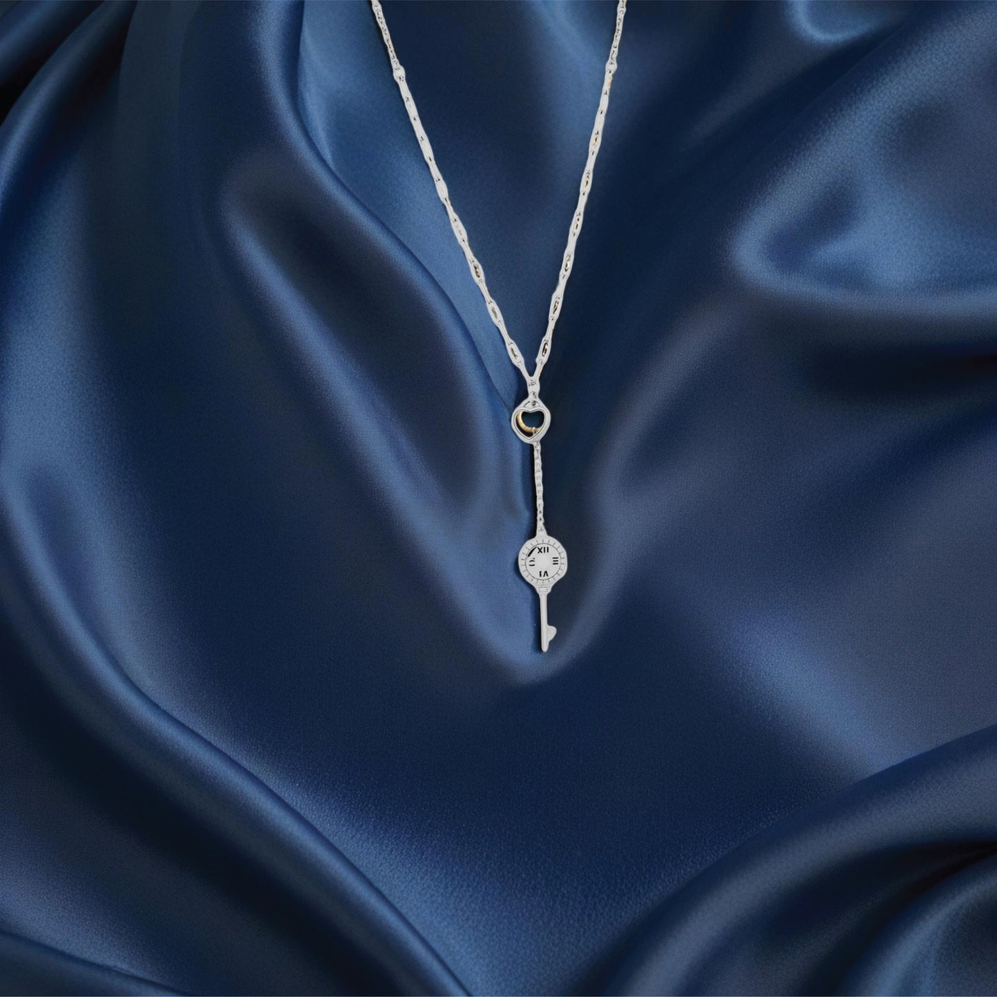 timelove pendant – sterling silver in romantic symbolism