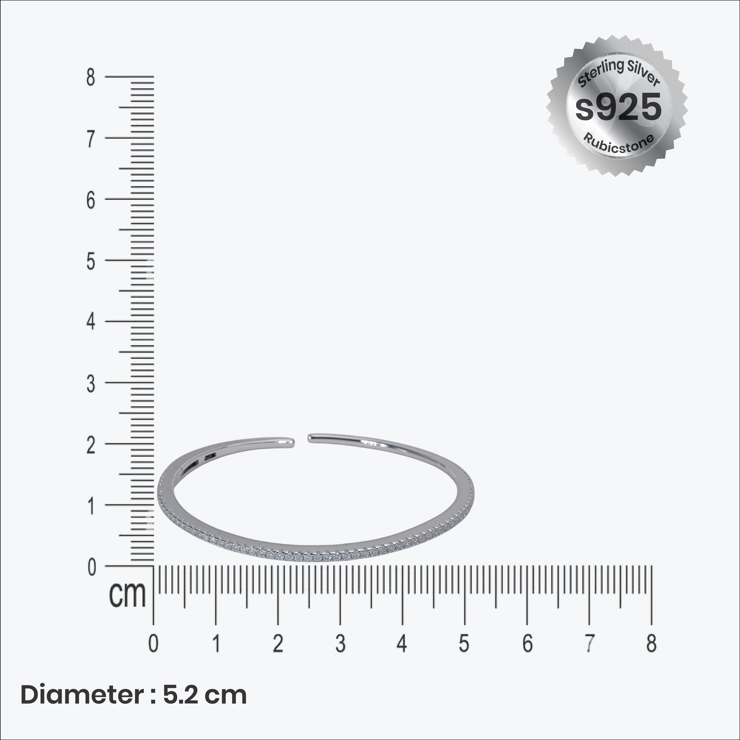 sterling silver eterna spark bracelet