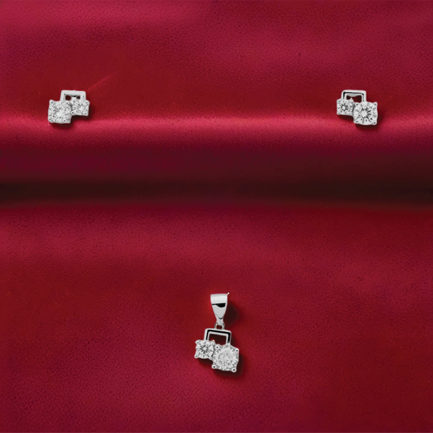 luma soar set – sterling silver in sleek grace