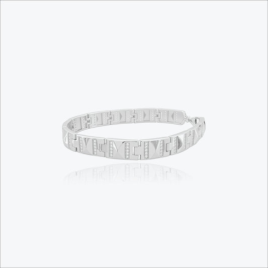 Velin Link Bracelet– Sterling Silver