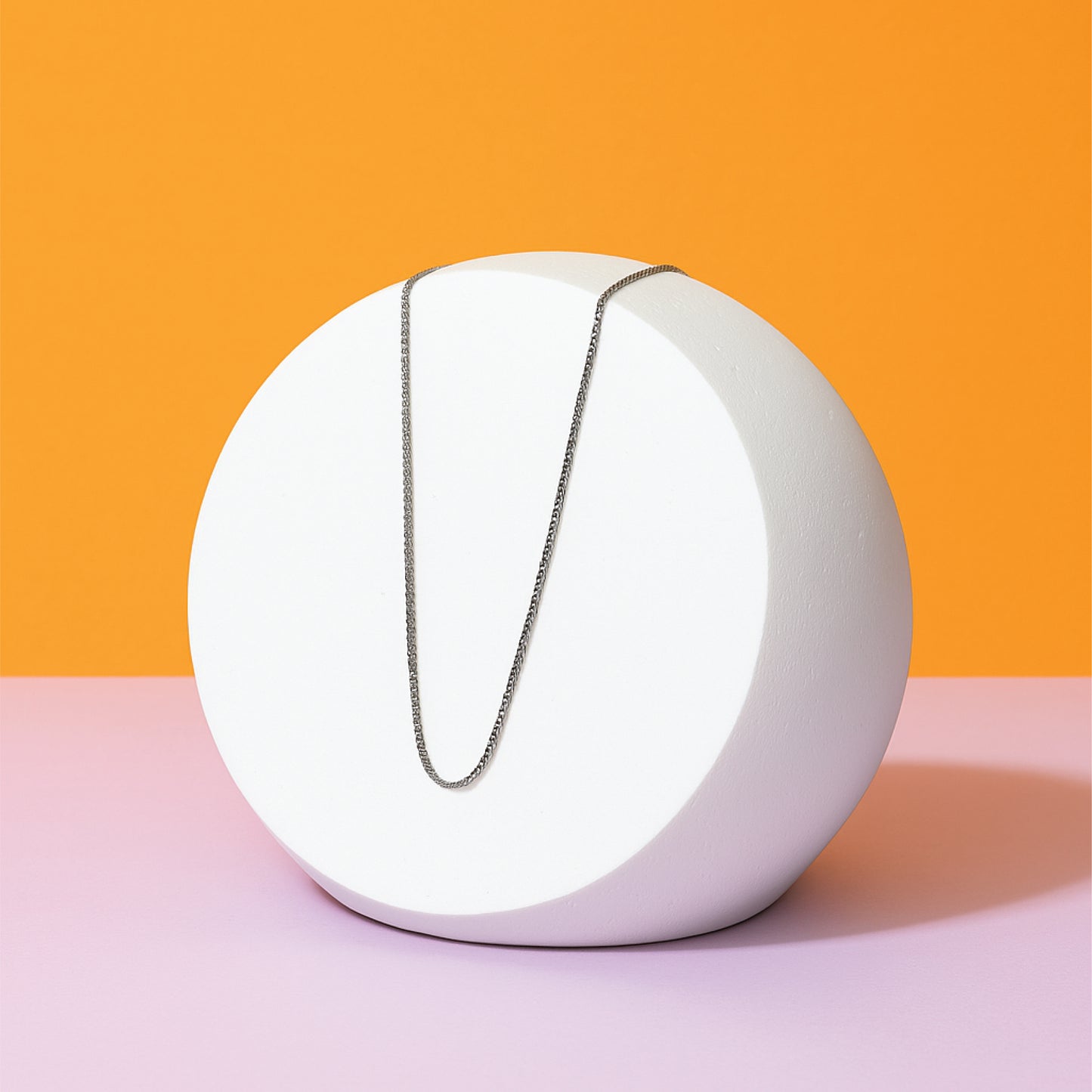 segmara chain – sterling silver fluid texture