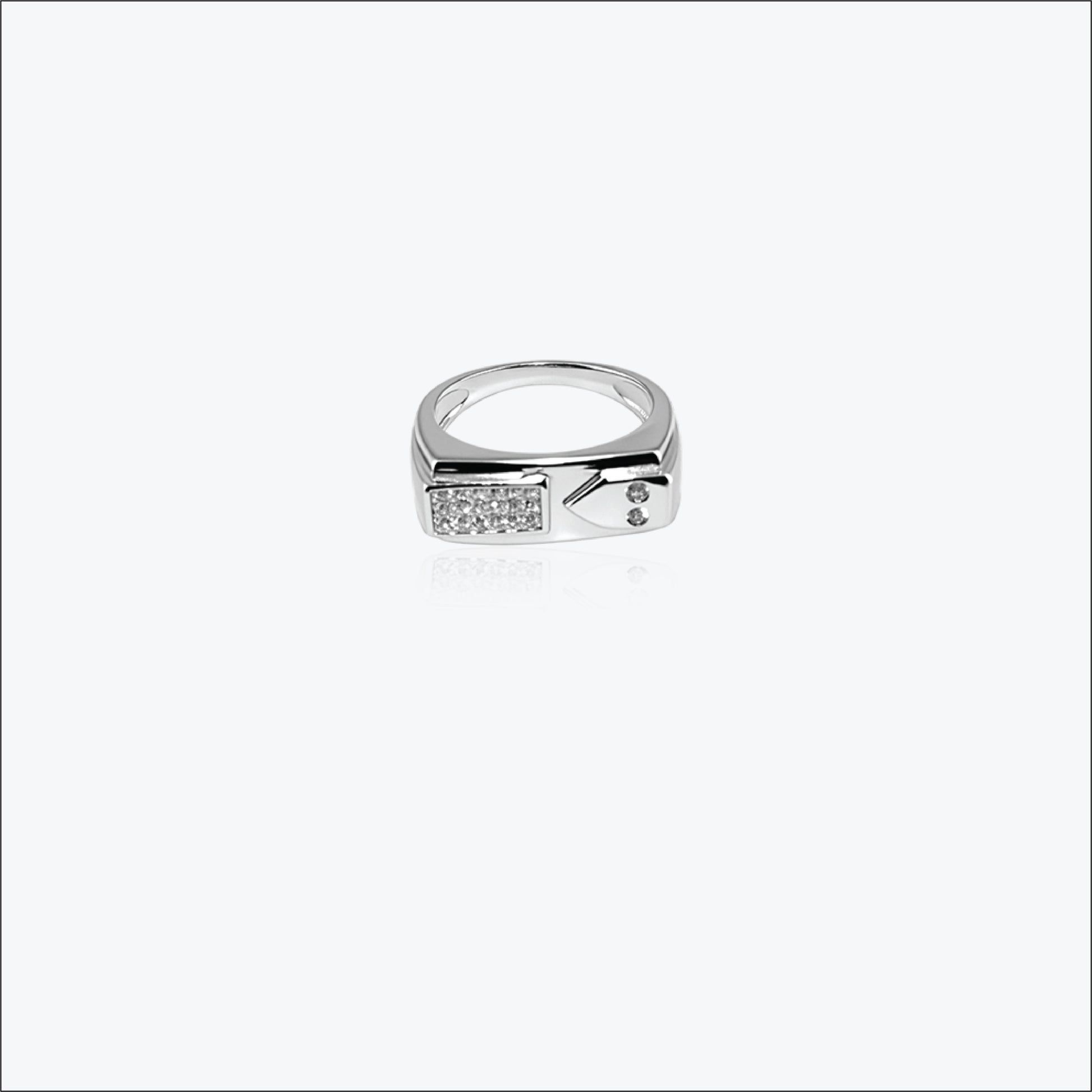 Sterling silver Arvyn Men`s Ring