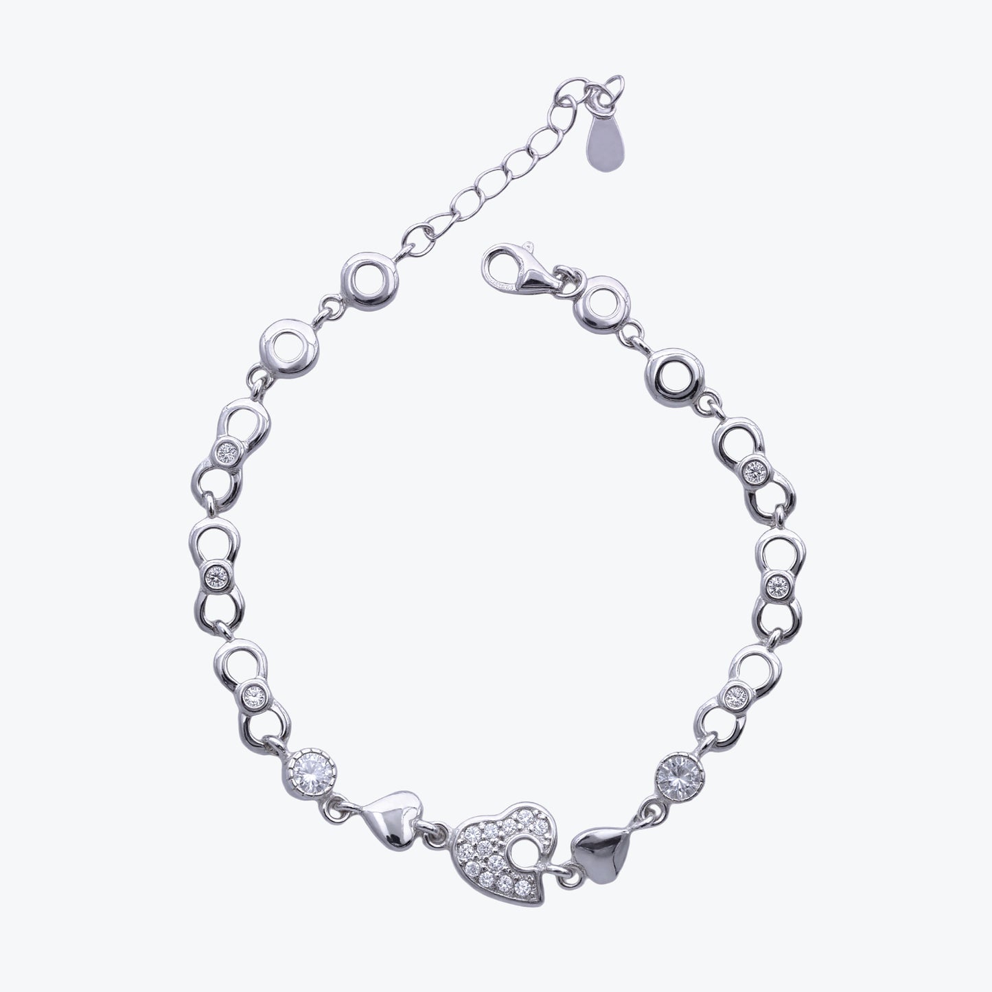eterna sleek bracelet – sterling silver with subtle elegance