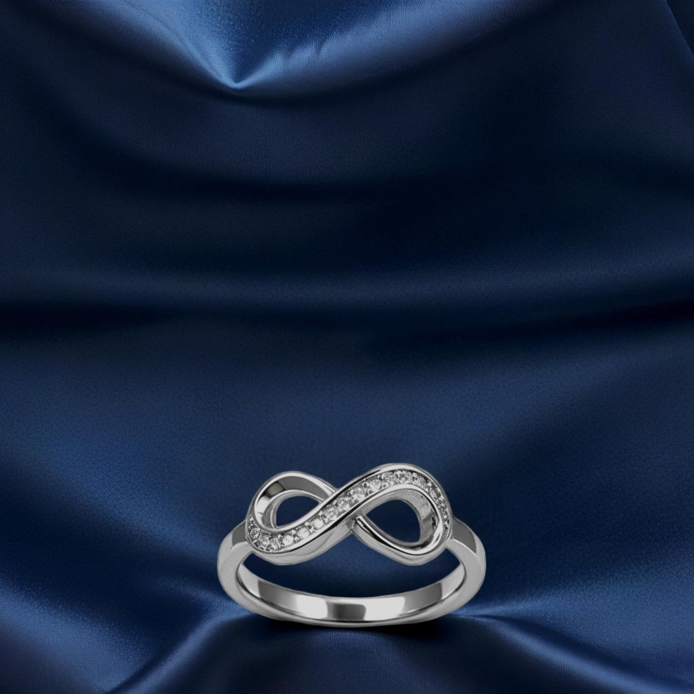 silver infinitara women`s ring