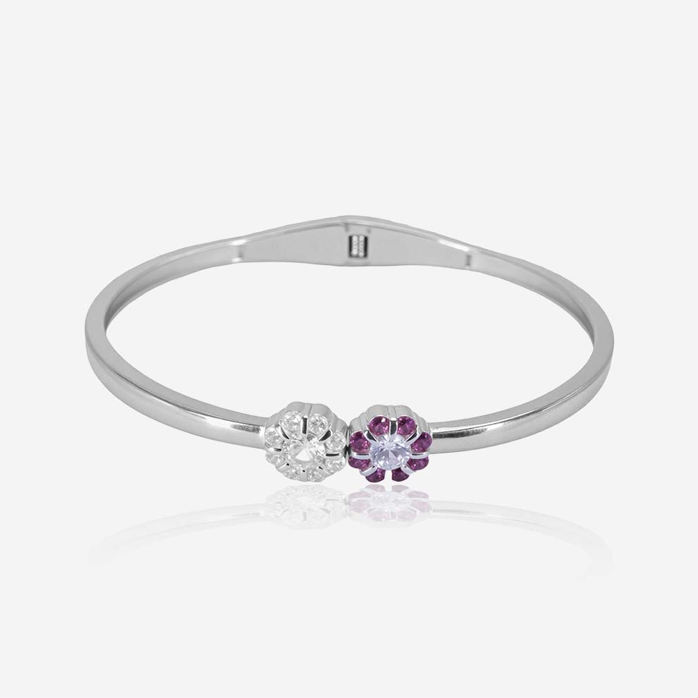 sterling silver blossom harmony bracelet