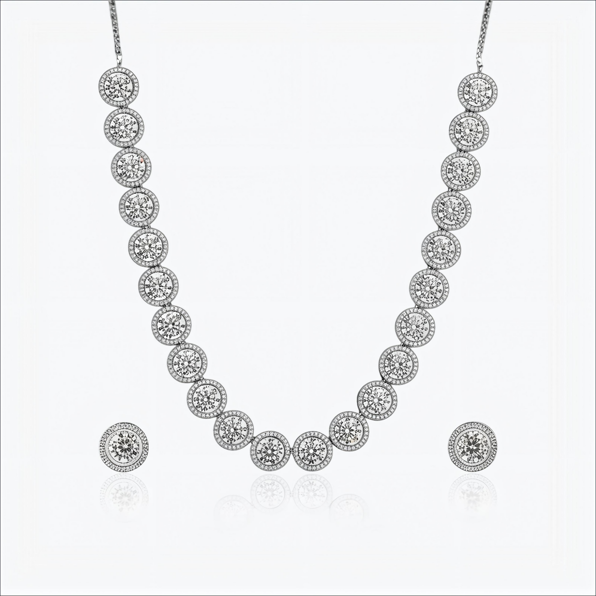 Solvella Necklace – Sterling Silver in Radiant Harmony