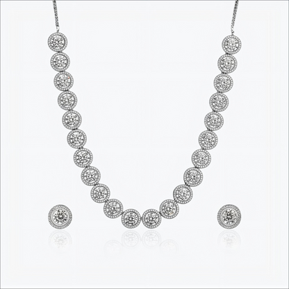 Solvella Necklace – Sterling Silver in Radiant Harmony