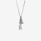 Silver Celestara Wing Women`s pendant