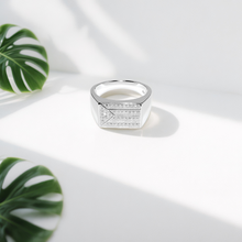 Sterling silver Vetrax Men`s Ring