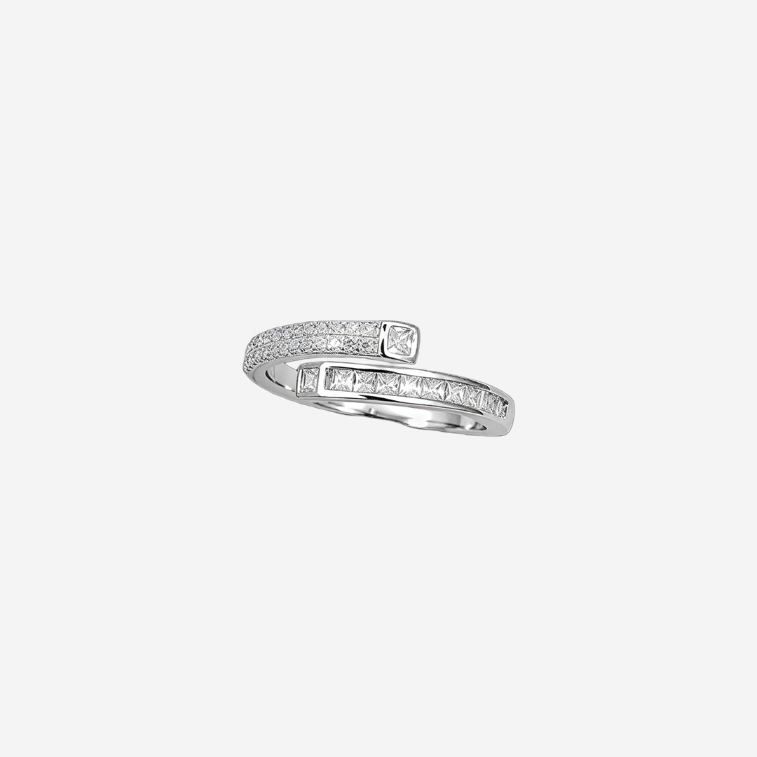 Silvercoil Spark Women`s ring