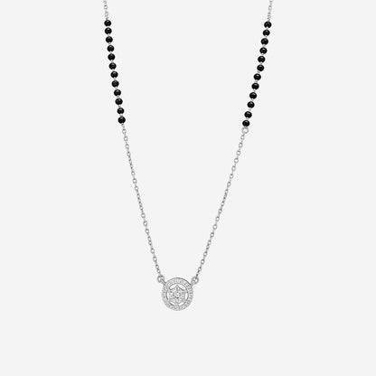 Sterling silver Noirhalo Pendant