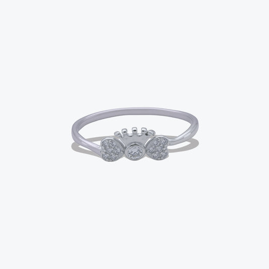  Royal Bow Sterling Silver Ring – A Timeless Elegant Charm
