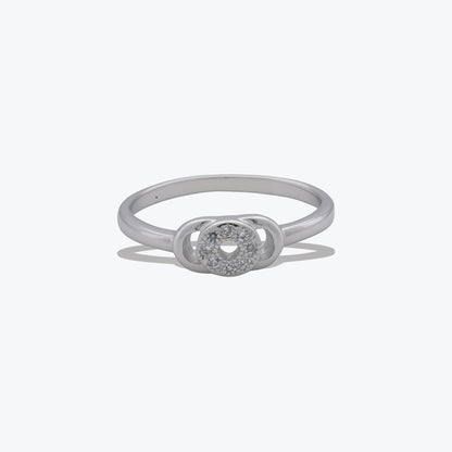 Interlocking Circle Ring – A Sterling Silver Symbol of Love