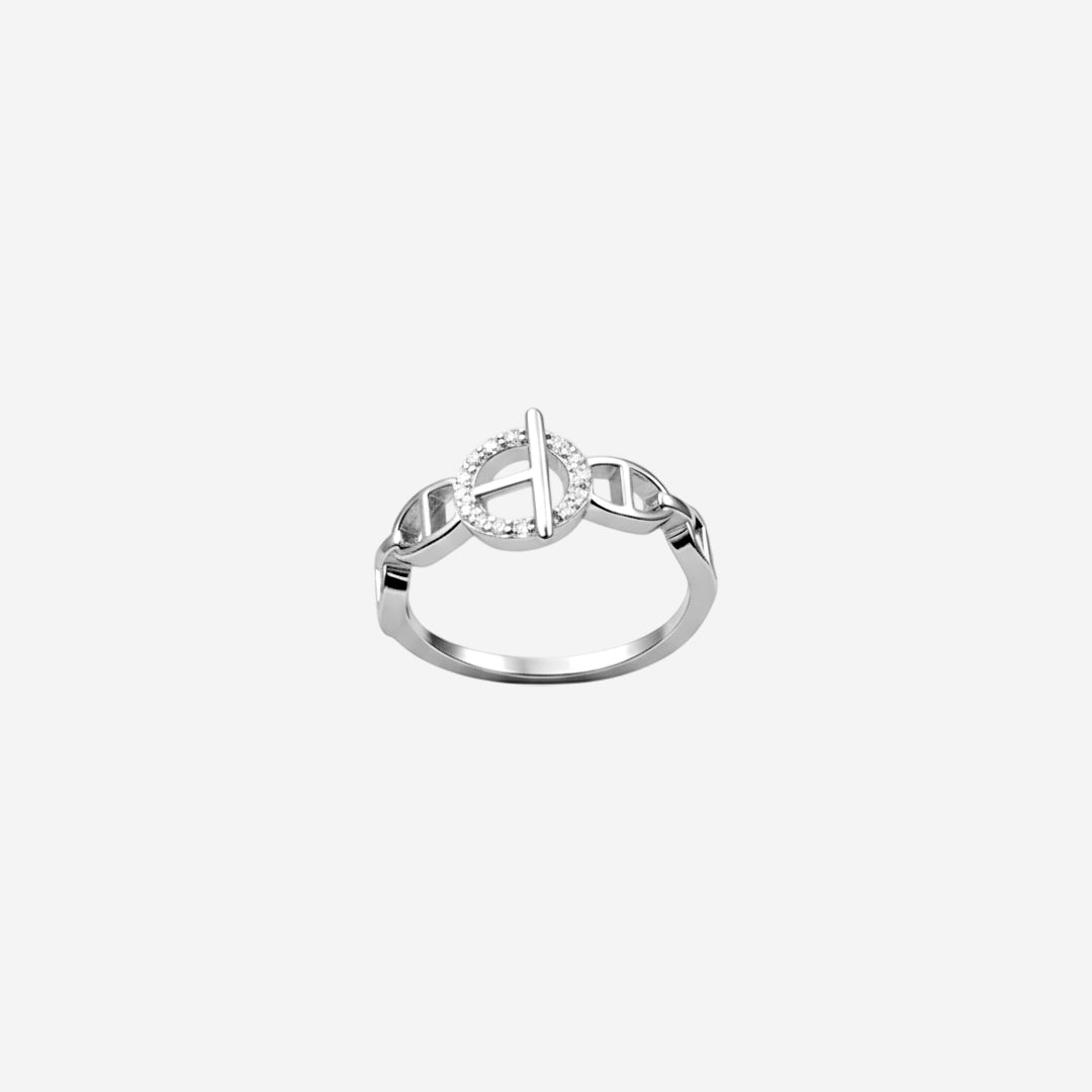 silver heliora women`s ring